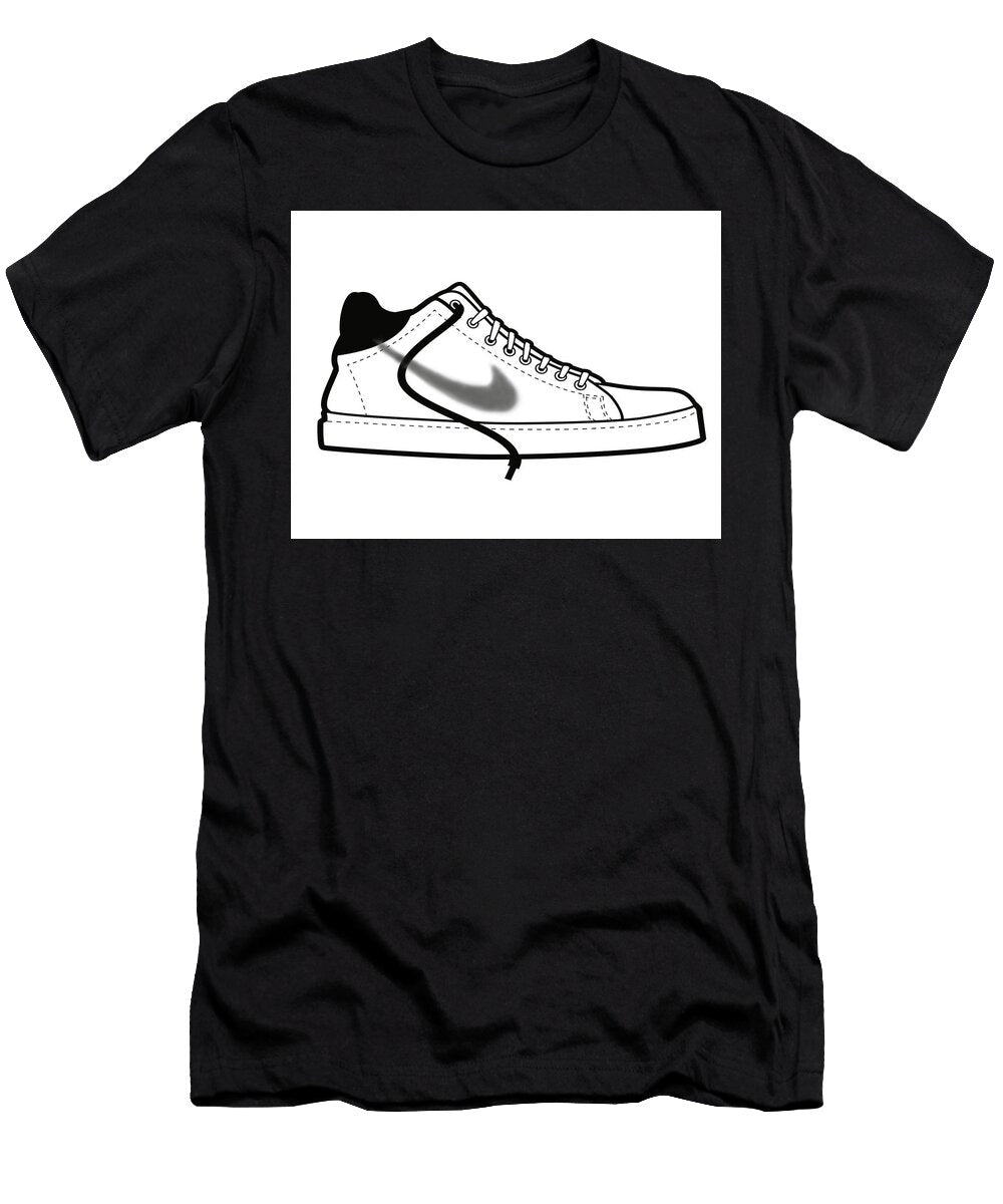 A Nike Sneaker Illustration Sandi Oreilly T-Shirt
