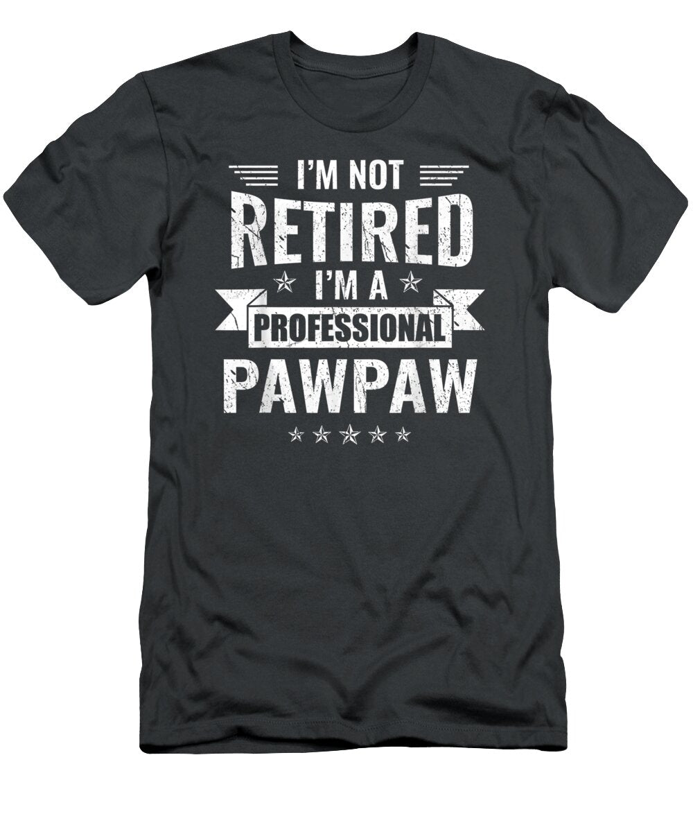 A Professional Pawpaw Funny Fathers Day Chimzo Corali T-Shirt