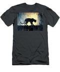 A Puma Silhouette Stalking Prey with a Golden Dawn Grover Mcclure T-Shirt