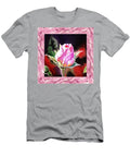 A Single Rose Pink Impressionism Irina Sztukowski T-Shirt