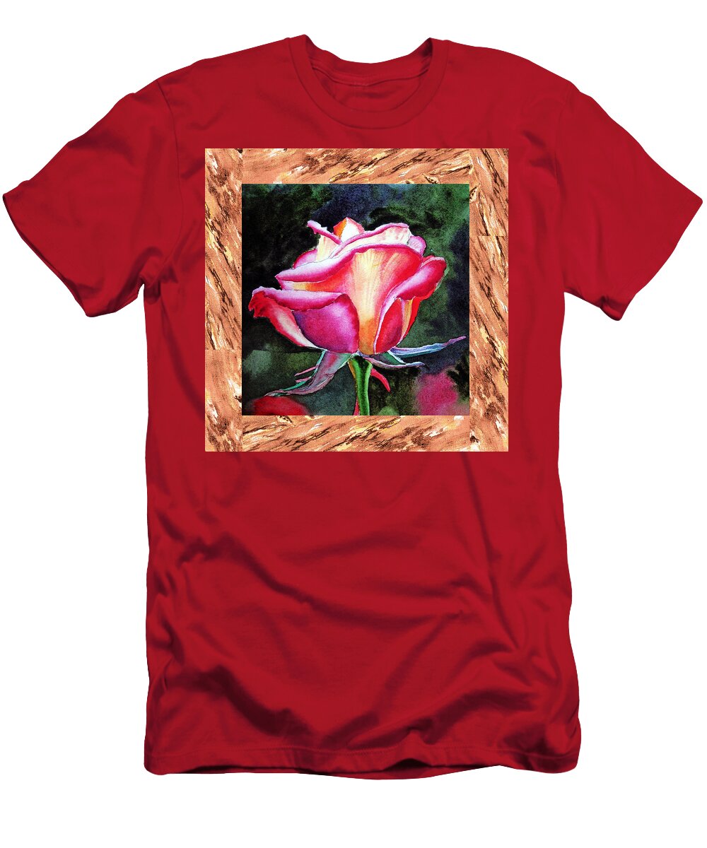 A Single Rose the Silky Light Irina Sztukowski T-Shirt