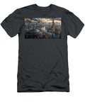 A Sprawling Futuristic City Mango Art T-Shirt
