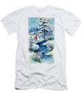 A Winters Scene 1972 Gouache Pen and Ink on Paper Stanley Cooke T-Shirt