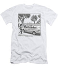 A Woman and Man Are Walking From Their House Harry Bliss T-Shirt