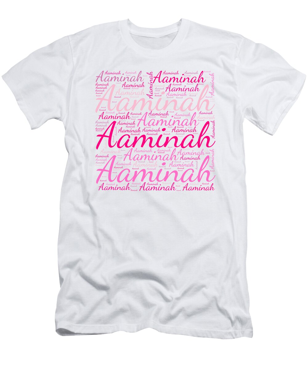 Aaminah Names Without Frontiers Vidddie Publyshd T-Shirt