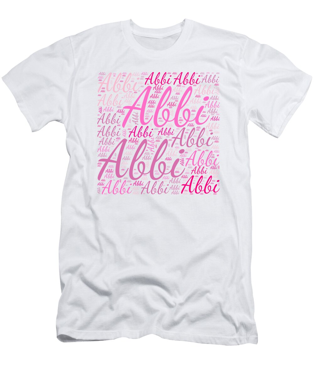 Abbi Names Without Frontiers Vidddie Publyshd T-Shirt