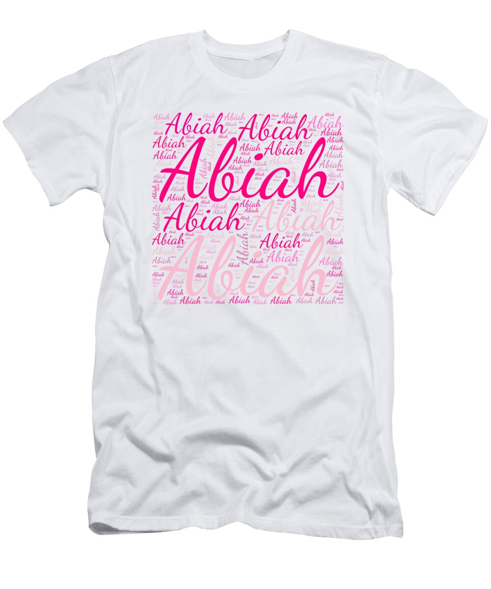 Abiah Names Without Frontiers Vidddie Publyshd T-Shirt