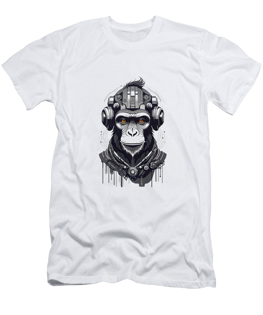 Abstract Cyber Monkey Voodoo Production T-Shirt
