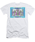 Abstract Graphic Swimming Pool Multi Layered Colorful Patterns Textures Shades N Tones Art By Navin Navin Joshi T-Shirt