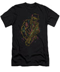 Abstract Jazz Saxophone Player Me T-Shirt