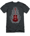 Acoustic Guitar with Scroll Design Little Bunny Sunshine T-Shirt