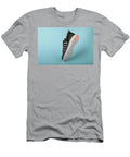 Adidas X Lite Woman Sport Shoe on Blue Background Michael Dechev T-Shirt