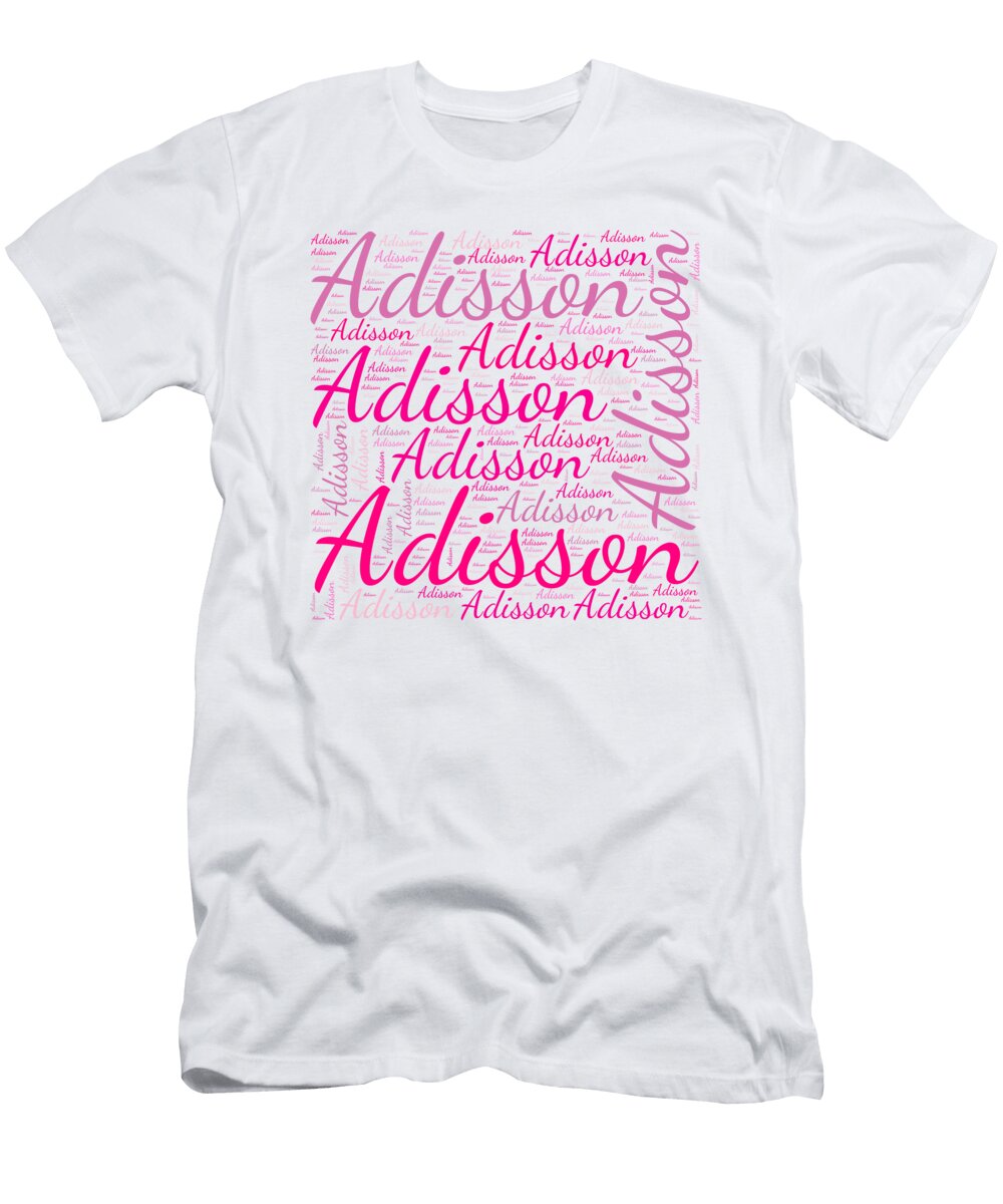Adisson Names Without Frontiers Vidddie Publyshd T-Shirt
