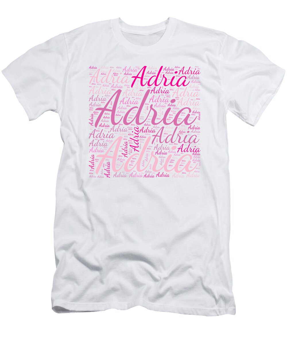 Adria Names Without Frontiers Vidddie Publyshd T-Shirt