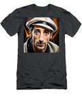 Adrien Brody the Portrait of Intensity and Artistry Retro Movie Posters T-Shirt