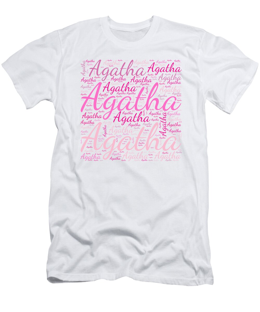 Agatha Names Without Frontiers Vidddie Publyshd T-Shirt