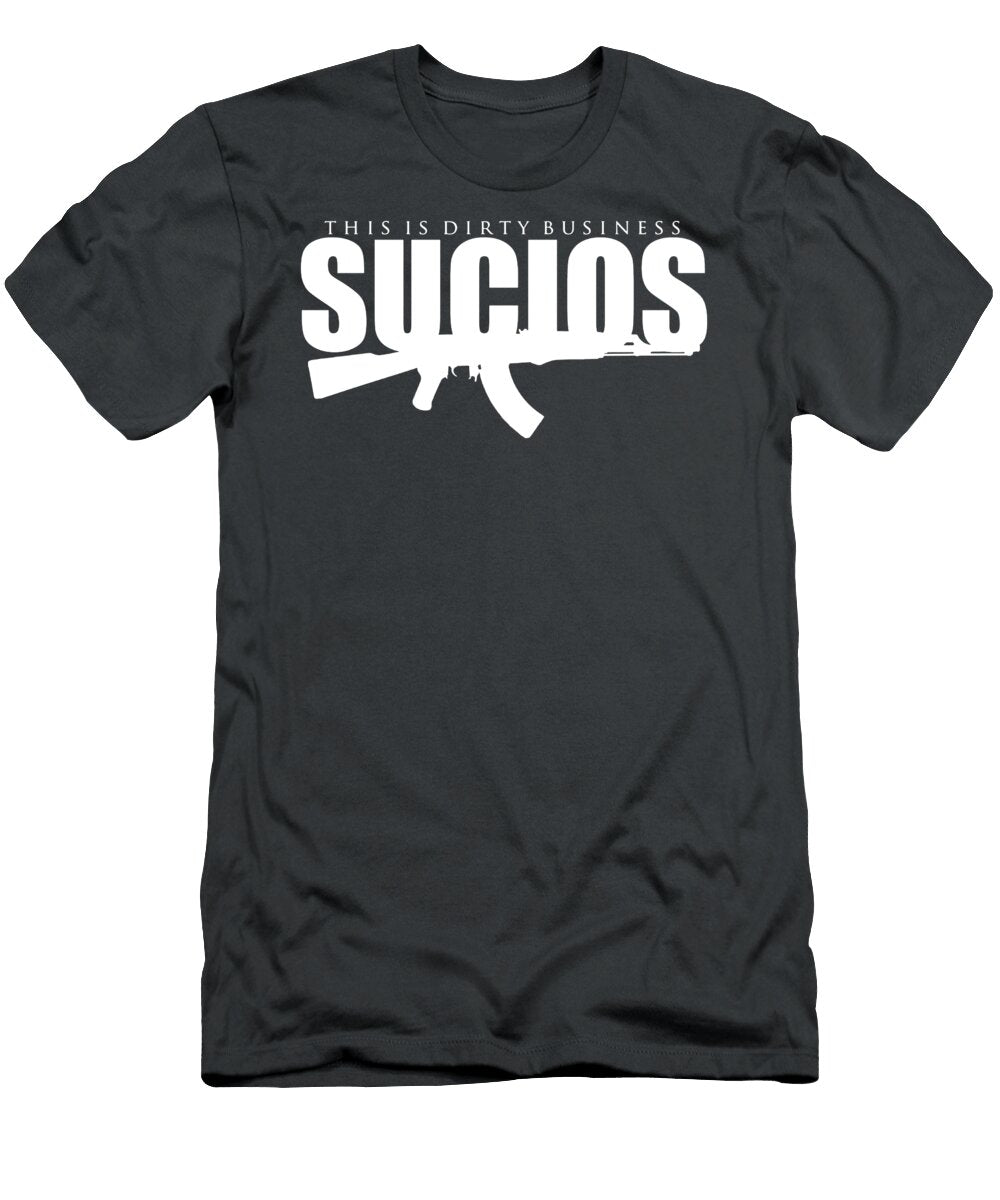 Ak 47 Rapper Dirty Business Sucios Mexican Rap Hoodie Tank Sweatshirt Birthday Gift Idea Michele Thomas T-Shirt