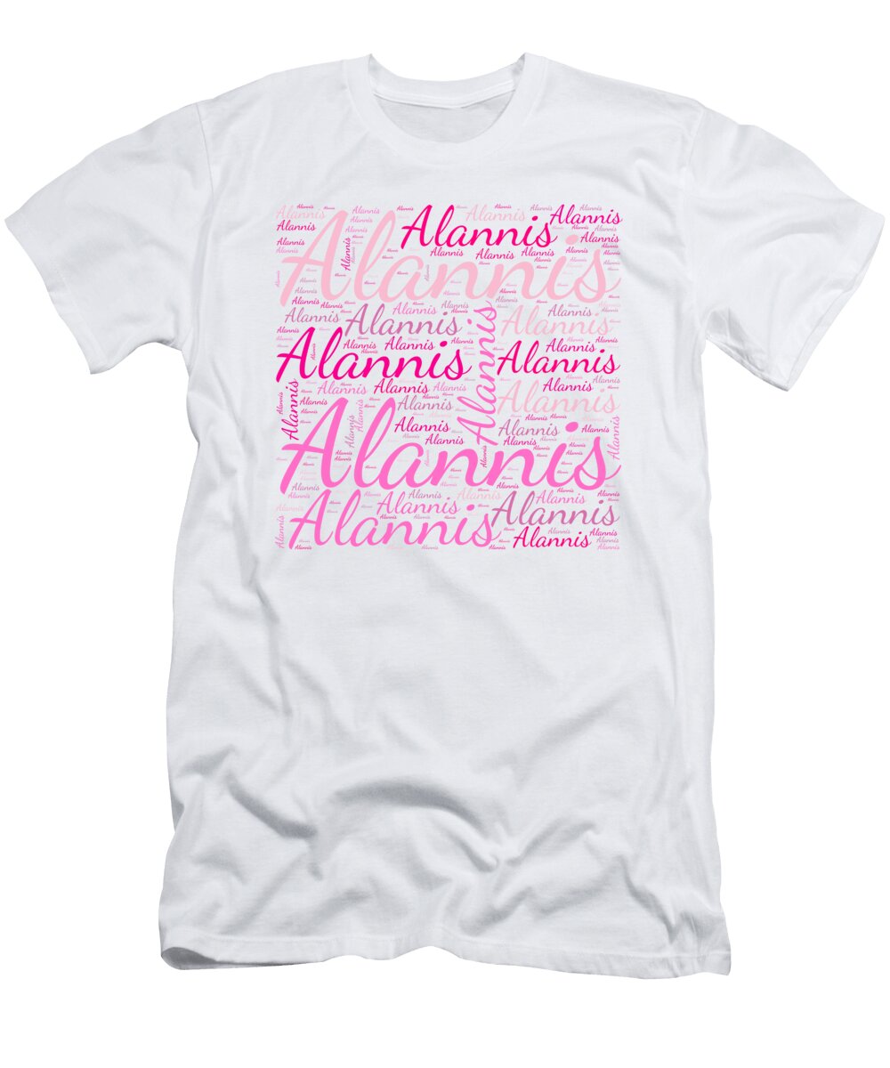 Alannis Names Without Frontiers Vidddie Publyshd T-Shirt