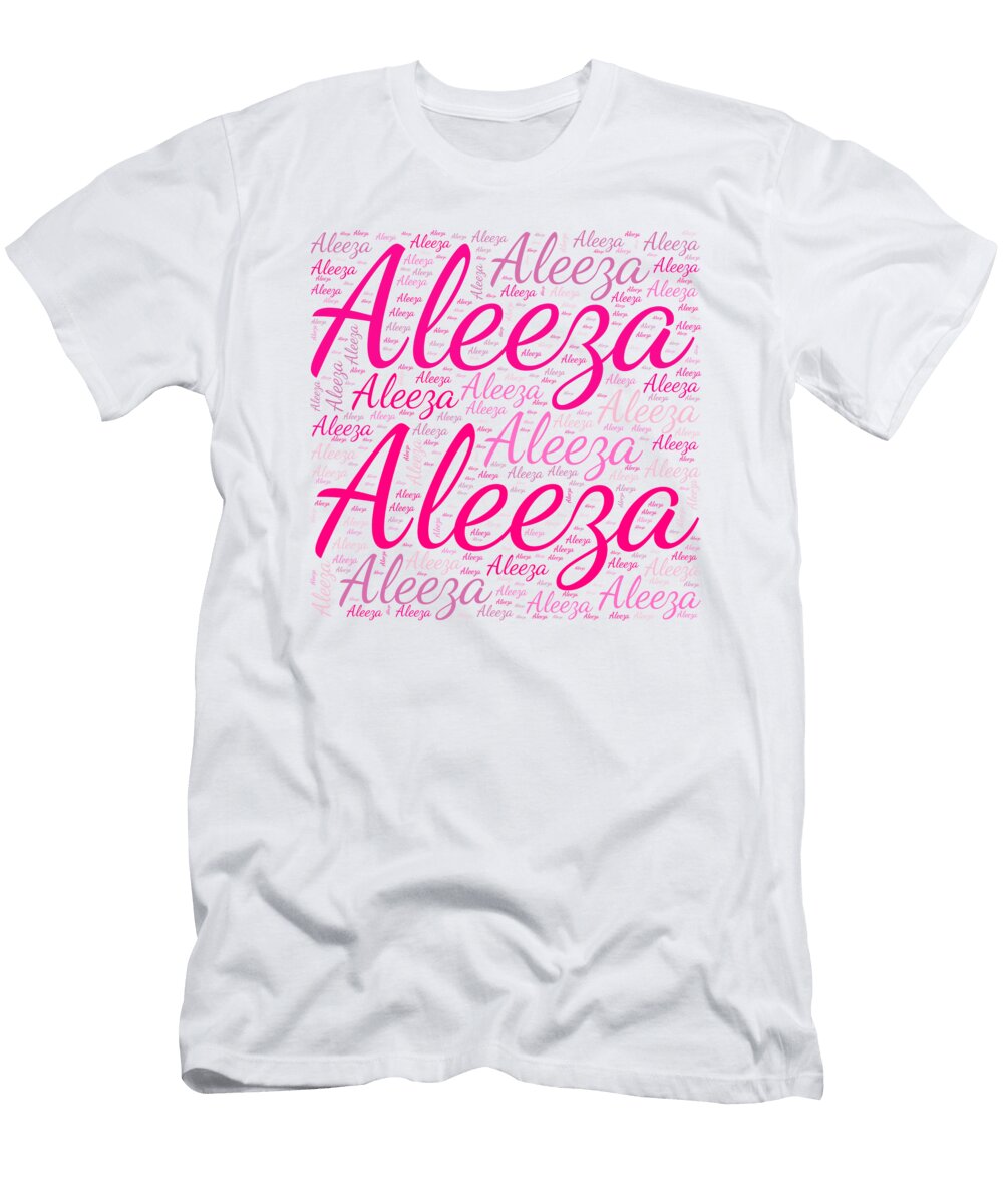 Aleeza Names Without Frontiers Vidddie Publyshd T-Shirt