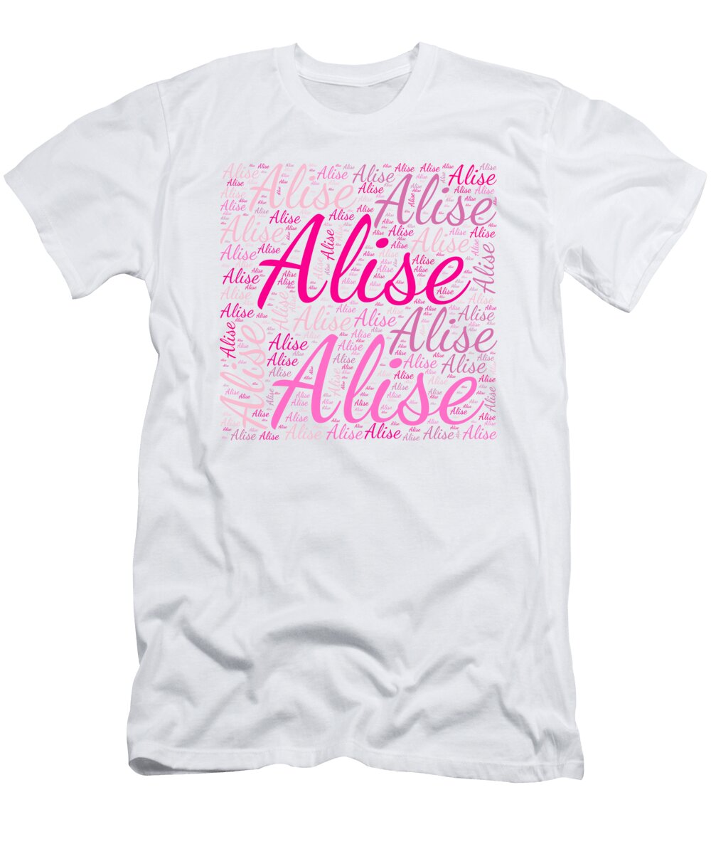 Alise Names Without Frontiers Vidddie Publyshd T-Shirt