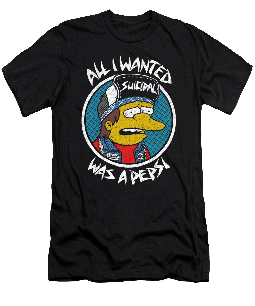 All I Wanted Was a Pepsi Suicidalendencies Beach Stewart Ellie T-Shirt