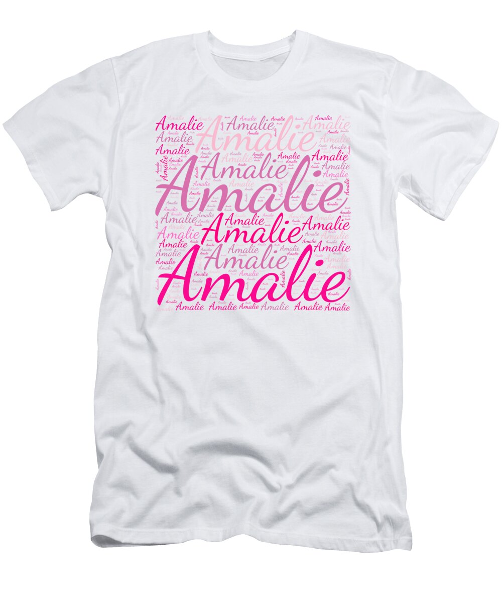 Amalie Names Without Frontiers Vidddie Publyshd T-Shirt