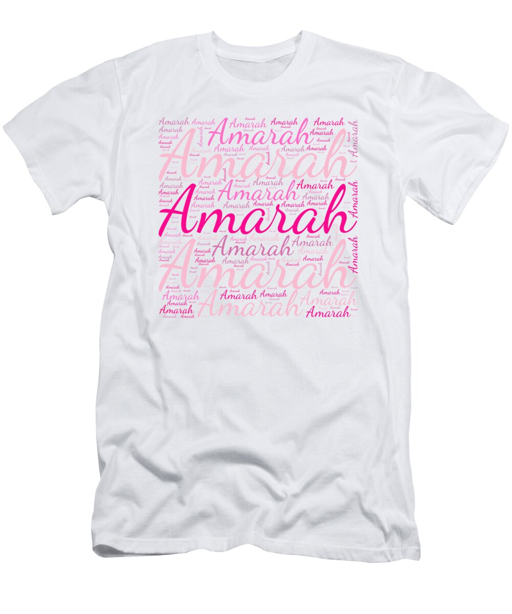 Amarah Names Without Frontiers Vidddie Publyshd T-Shirt