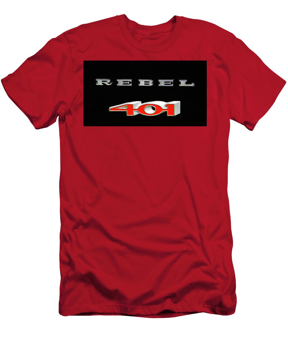 Amc Rebel 401 Chrome Emblem Dale Kincaid T-Shirt