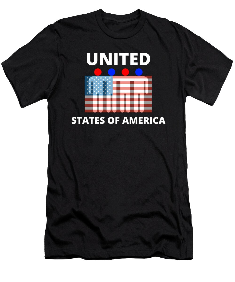 American Unity and Brotherhood Cyber Yogi T-Shirt