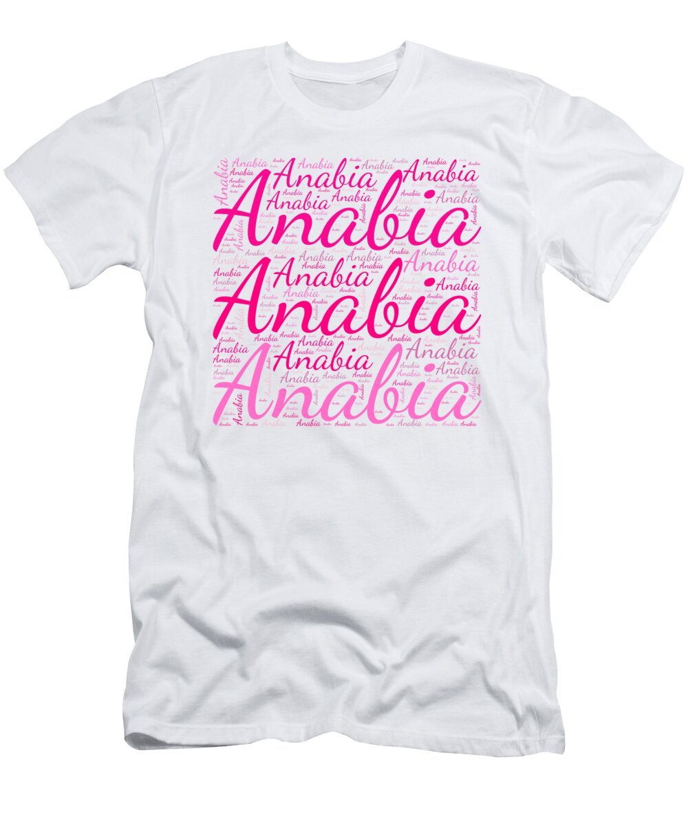Anabia Names Without Frontiers Vidddie Publyshd T-Shirt