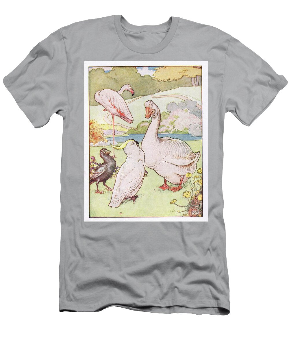 And Gander Didnt Understand Her Illustration From Johnny Crows Party C1930 Leonard Leslie Brooke T-Shirt