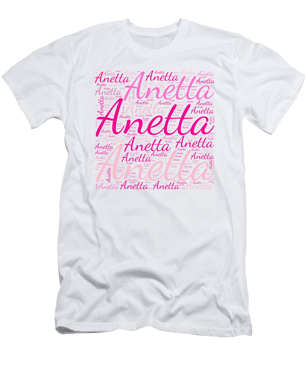 Anetta Names Without Frontiers Vidddie Publyshd T-Shirt