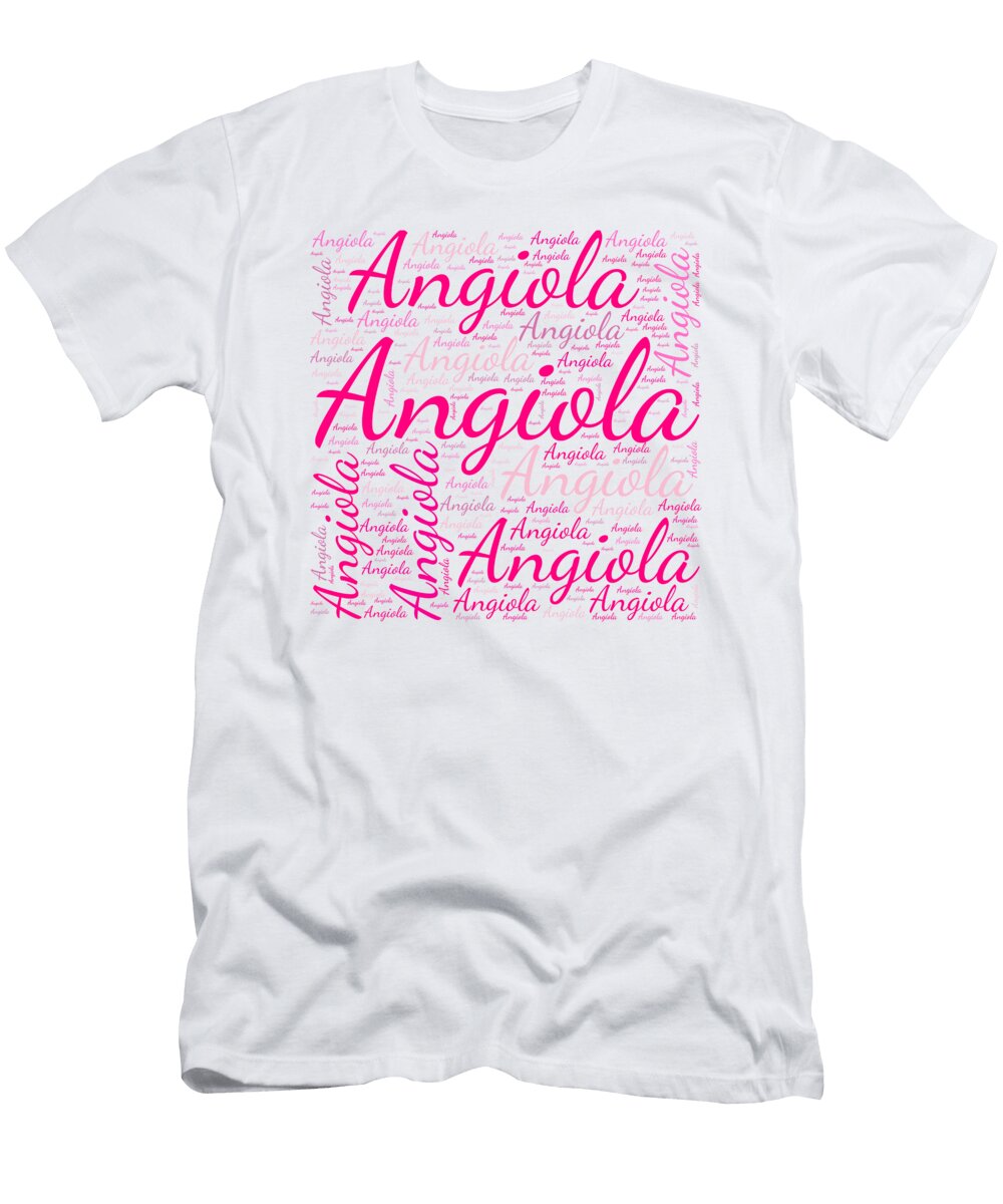 Angiola Names Without Frontiers Vidddie Publyshd T-Shirt