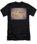 Anglesey Isle of Wight Jersey and Guernsey Vintage Map 1633 Sepia Carol Japp T-Shirt
