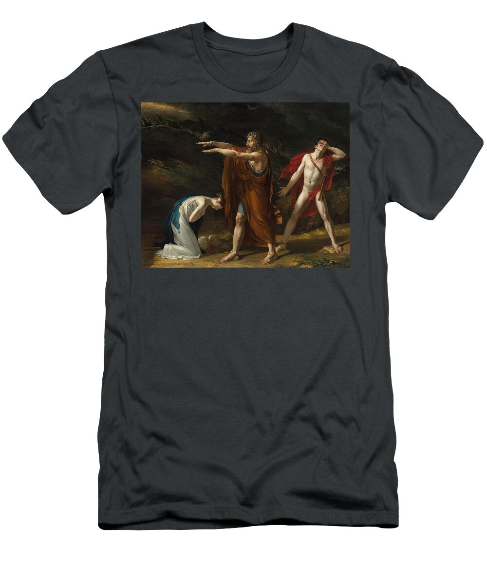 Antigone Imploring Oedipus to Lift His Curse From Polynices Michel Lambert French T-Shirt
