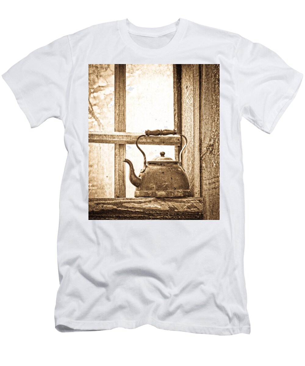 Antique Tea Kettle Steve Mckinzie T-Shirt