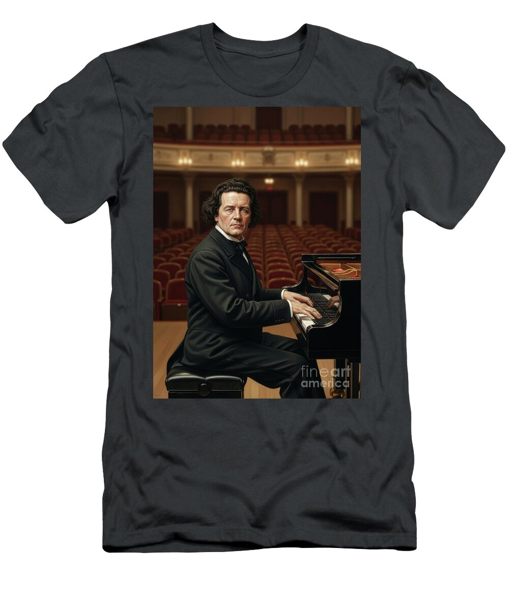Anton Rubinstein the Concert Virtuoso Gianpiero Lauretta T-Shirt
