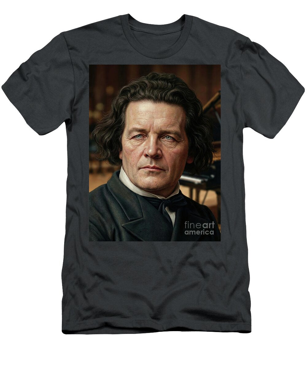 Anton Rubinstein the Titan of the Piano Gianpiero Lauretta T-Shirt
