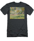 Arbres En Fleur Dans LA Prairie Auvergne Art Victor Charreton French T-Shirt
