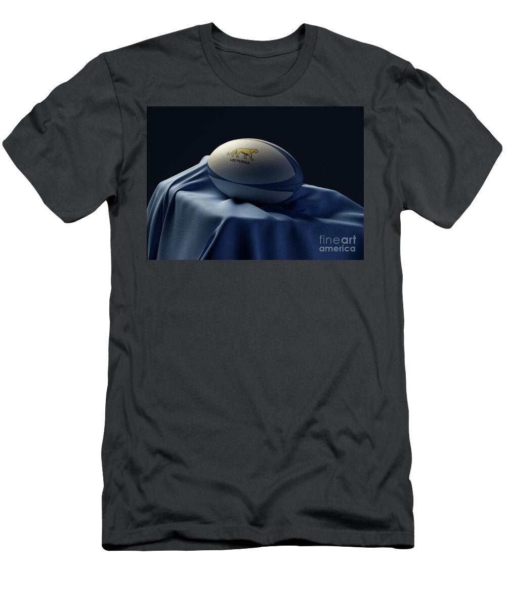 Argentina Rugby Ball and Fabric Allan Swart T-Shirt