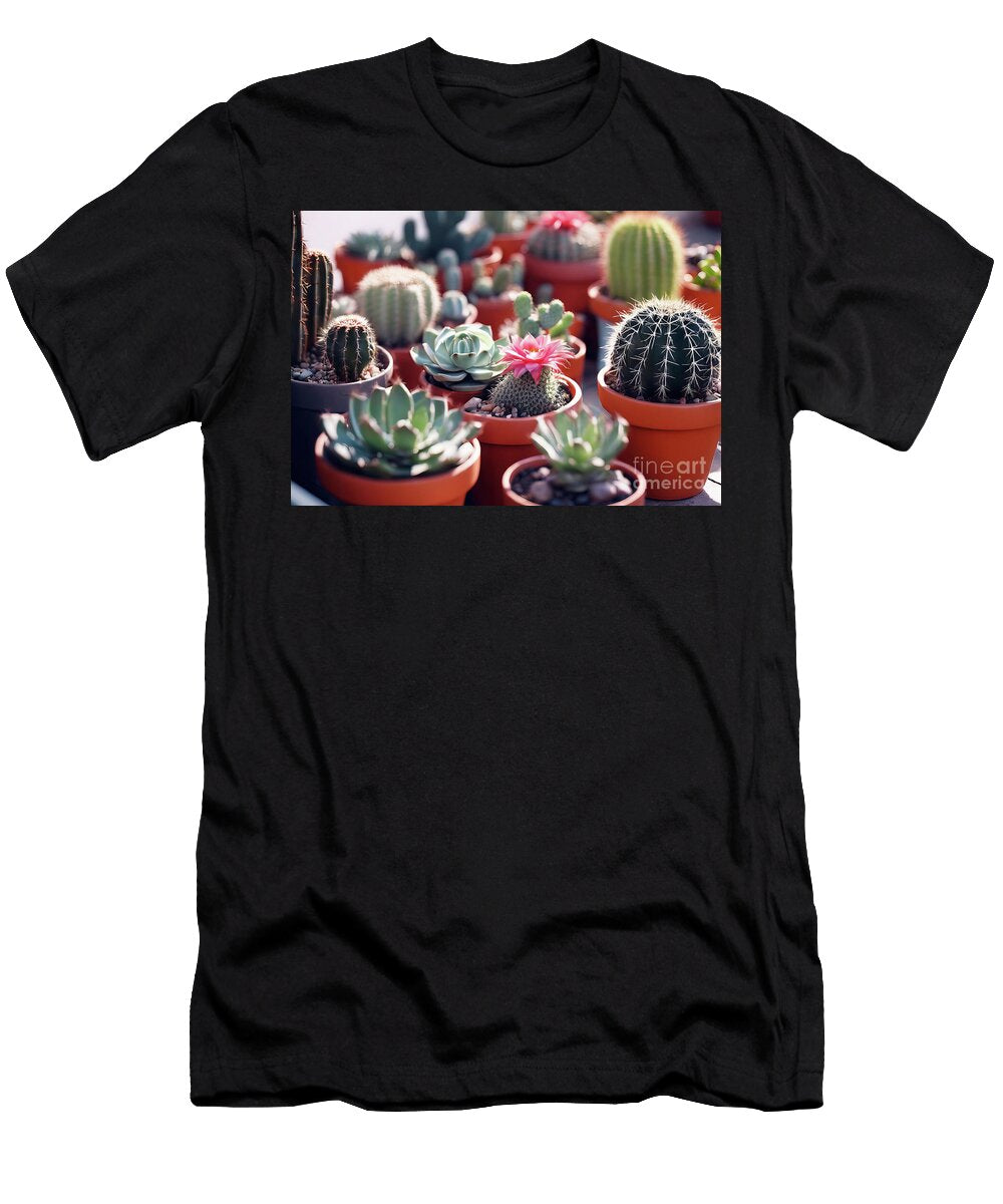 Arizona Drone One Highway USA View Lonely Setting Desert Car Ca N Akkash T-Shirt