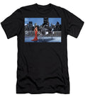 Art Noir Pianist on the Roof Theo Michael T-Shirt