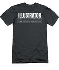 Artistic Marvel Chuckles Illustrator Because Superhero Isnt an Official Job Title Funny Illustrator Superhero T-Shirt
