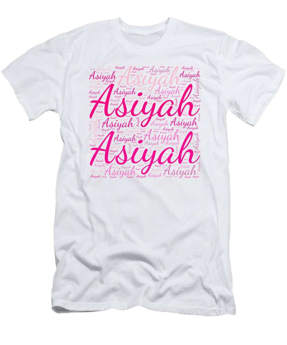 Asiyah Names Without Frontiers Vidddie Publyshd T-Shirt