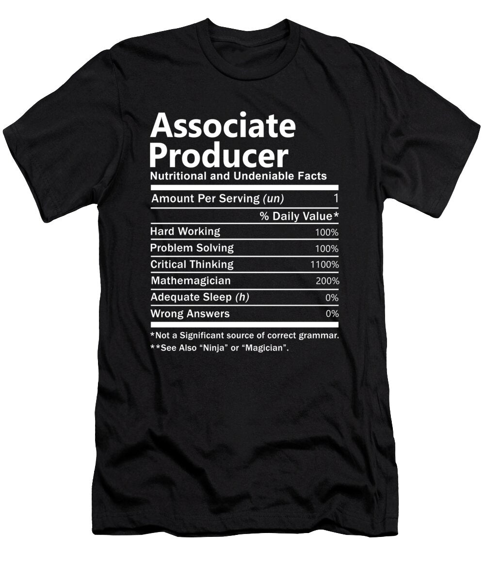 Associate Producer Nutrition Factors Gift Item Shi Hu Kang T-Shirt