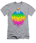 Astronaut Rainbow Planet Pizza Rave Techno Edm Lover Libaid Sofia T-Shirt