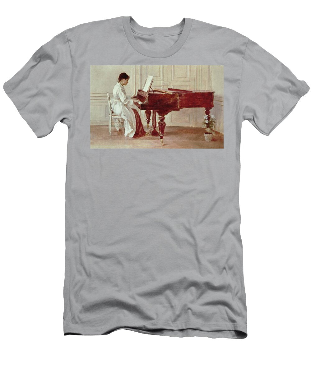 At the Piano Theodore Robinson T-Shirt