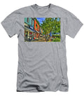 Athens Ga College Ave Row 2 Uga Architectural Cityscape Art Reid Callaway T-Shirt