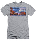 Athens Georgia Cityscape Sunset 5 Downtown Athens Georgia Uga Art Reid Callaway T-Shirt