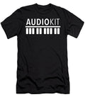 Audiokit Hanes Black and White Mens or Womens Rock Favorite Music Jackson Irving T-Shirt